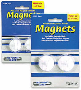white hook magnets